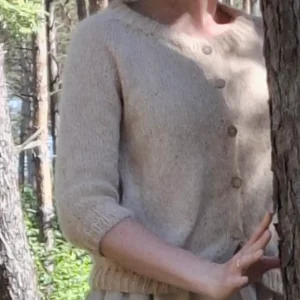 wełniany sweter damski z kaszmirem