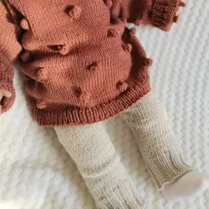 sweter i spodenki dzieciece merino