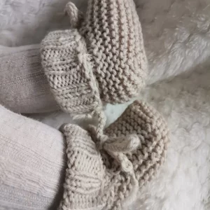 wełniane buciki dziecięce