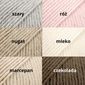 kolory włóczki 100% merino